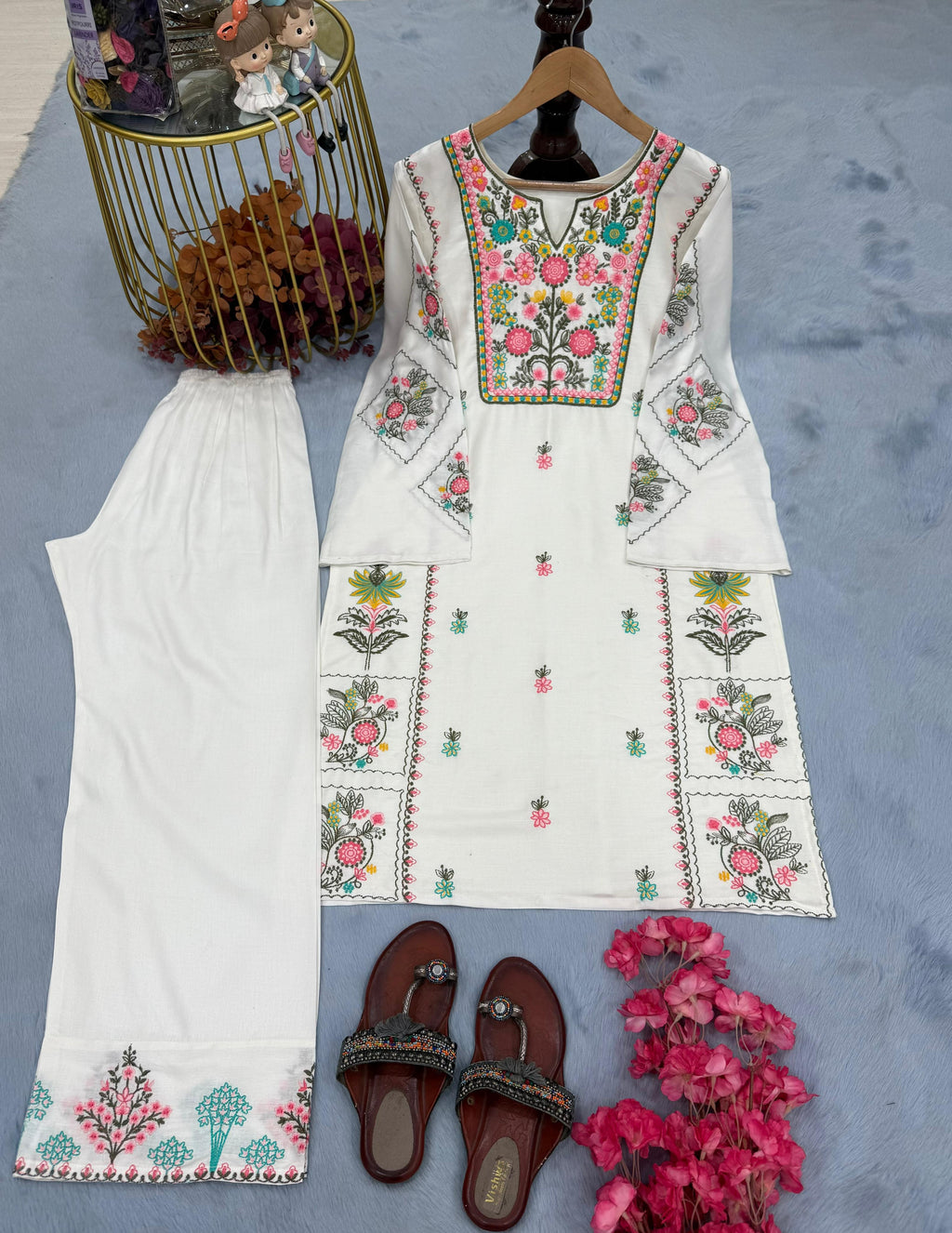 PREMIUM DESIGNER READYMADE TOP & PLAZZO