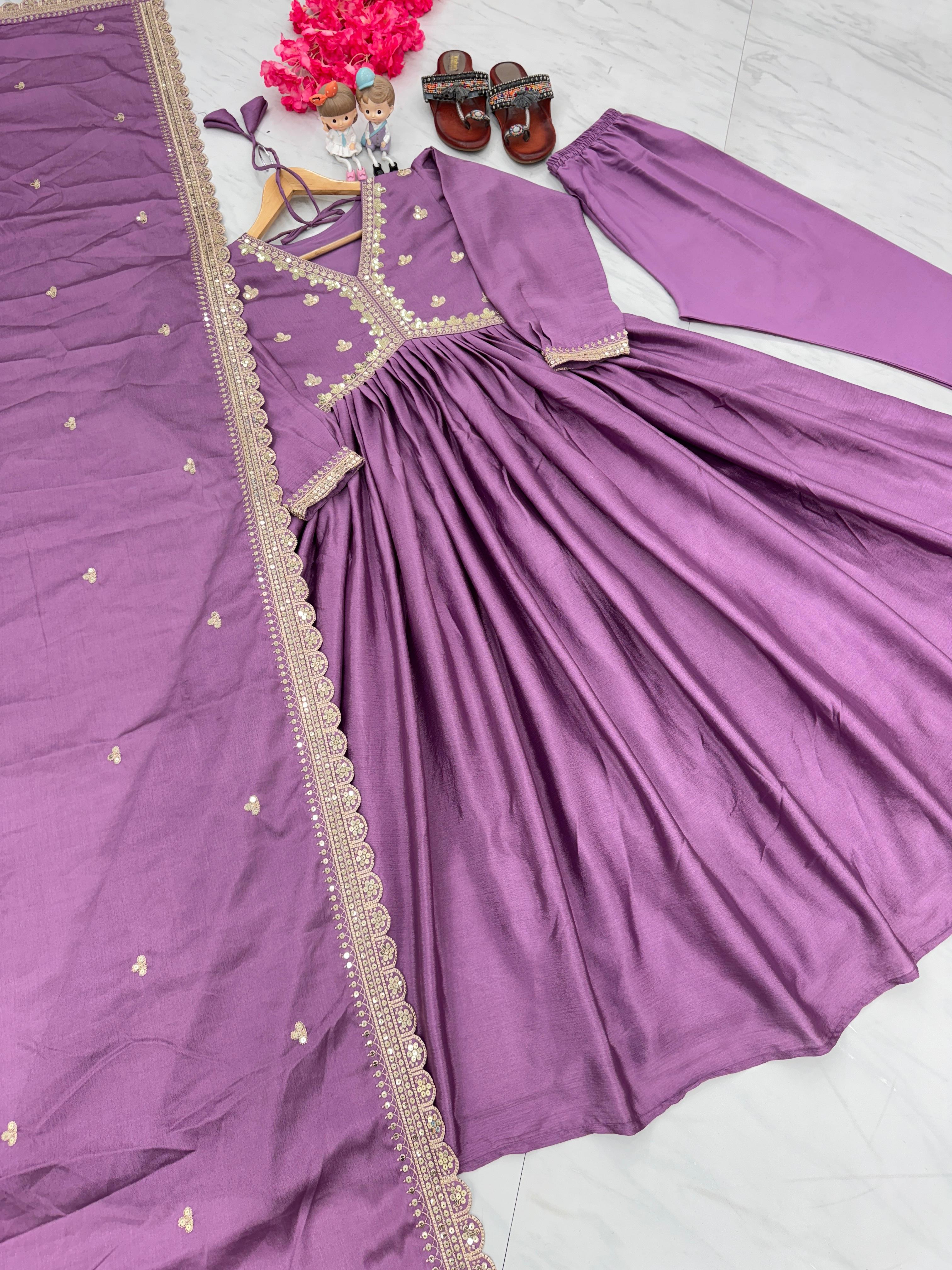 🧚‍♀️ PREMIUM DESIGNER READYMADE ALIA CUT GOWN COLLECTIONS 👜
