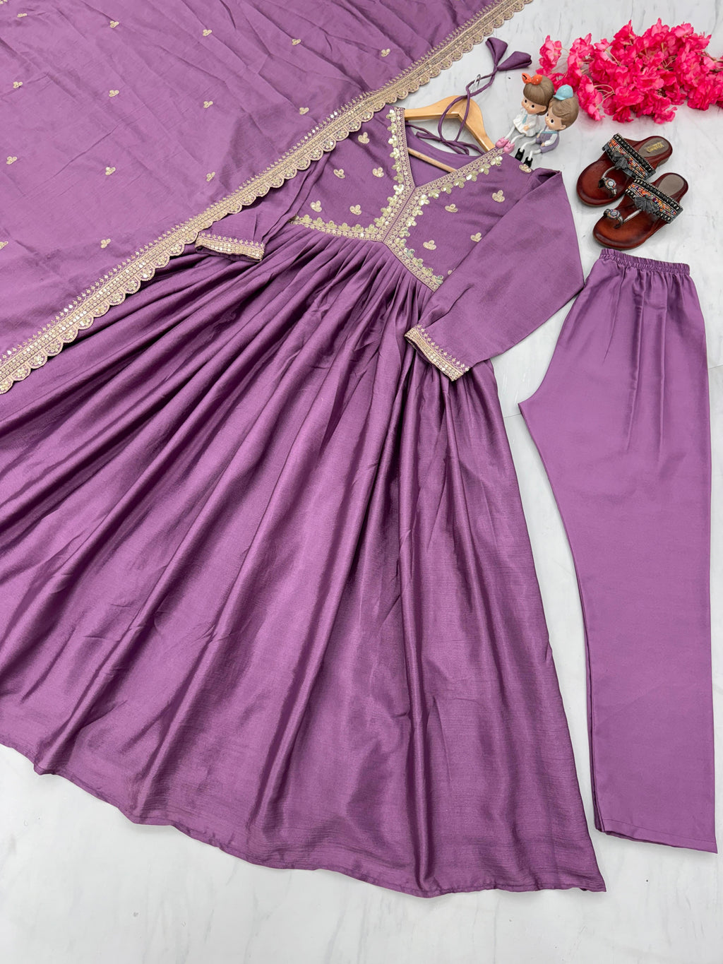 🧚‍♀️ PREMIUM DESIGNER READYMADE ALIA CUT GOWN COLLECTIONS 👜