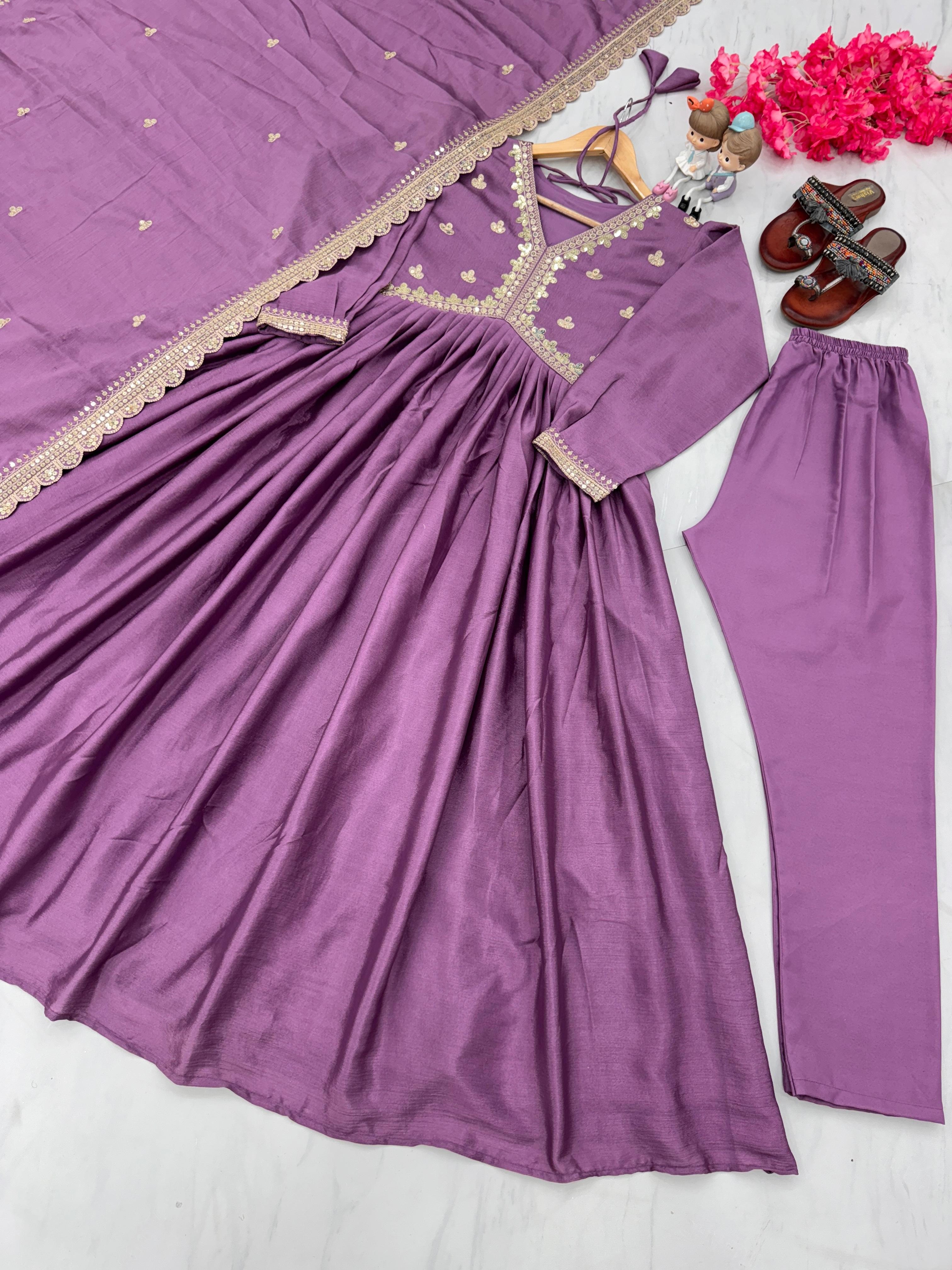 🧚‍♀️ PREMIUM DESIGNER READYMADE ALIA CUT GOWN COLLECTIONS 👜