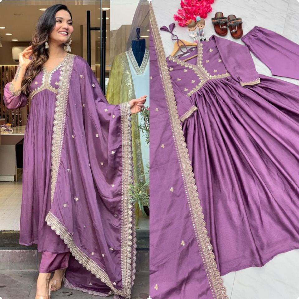 🧚‍♀️ PREMIUM DESIGNER READYMADE ALIA CUT GOWN COLLECTIONS 👜