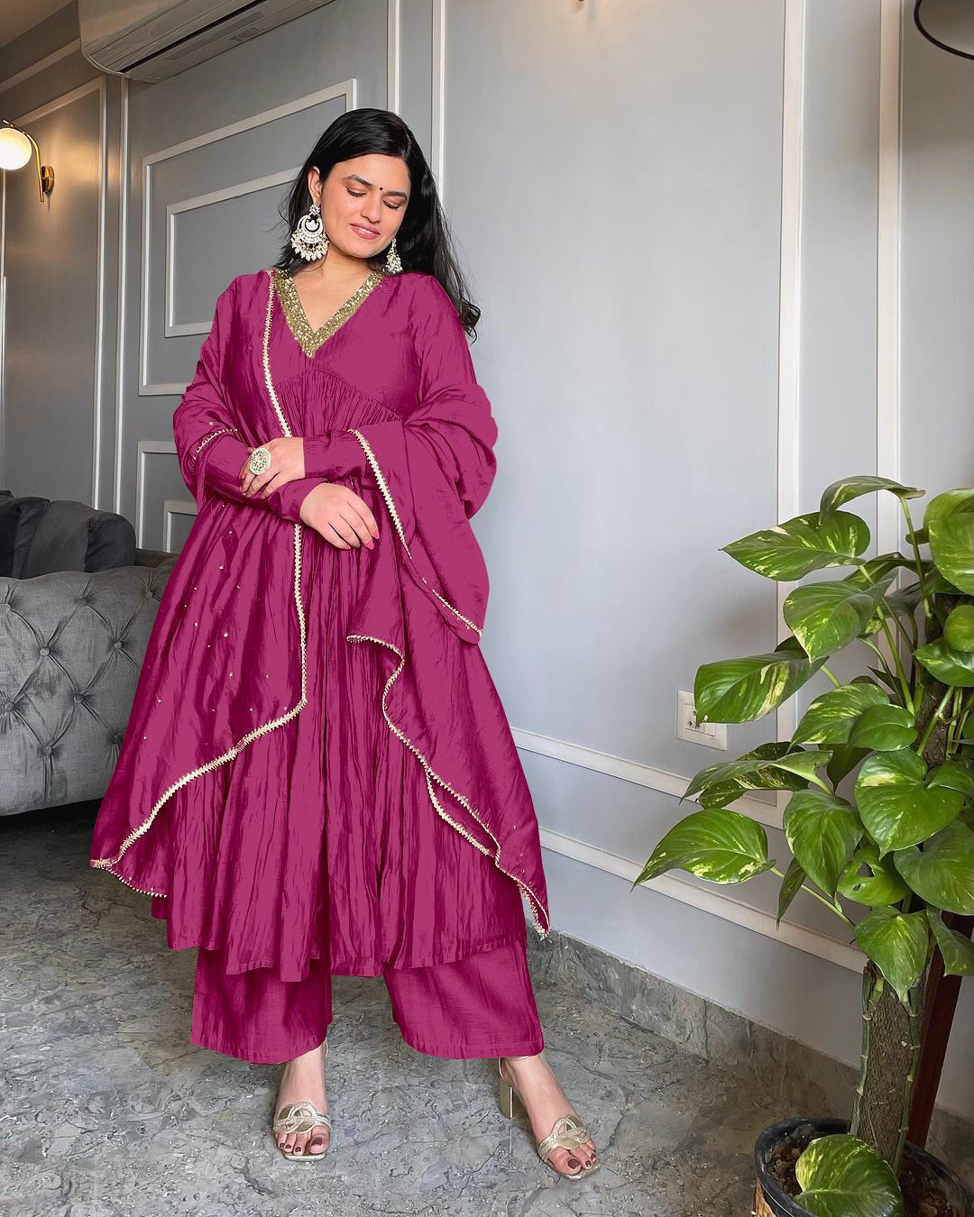 🧚‍♀️ PREMIUM DESIGNER READYMADE ALIA CUT GOWN & PLAZZO COLLECTIONS👜