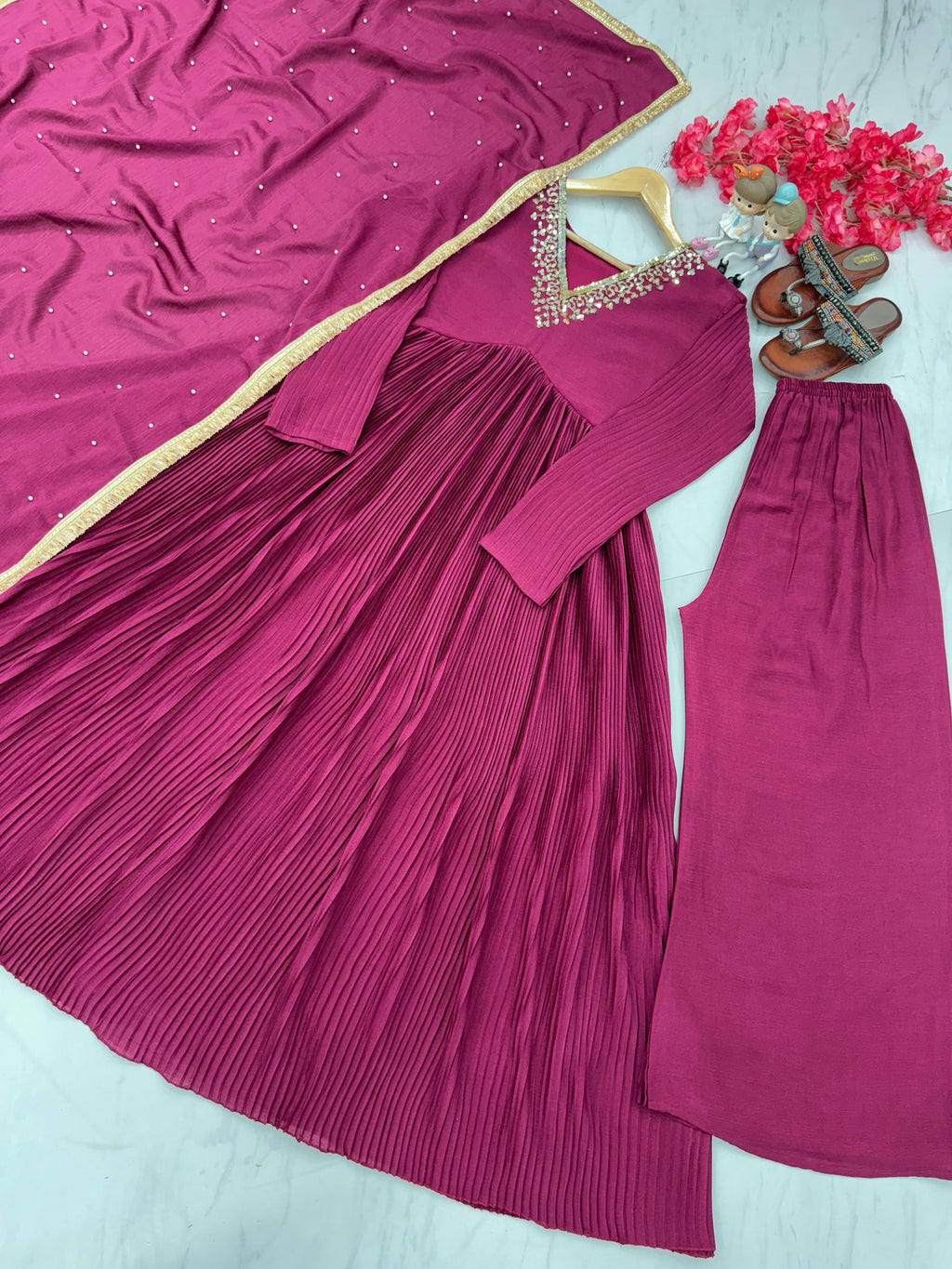 🧚‍♀️ PREMIUM DESIGNER READYMADE ALIA CUT GOWN & PLAZZO COLLECTIONS👜