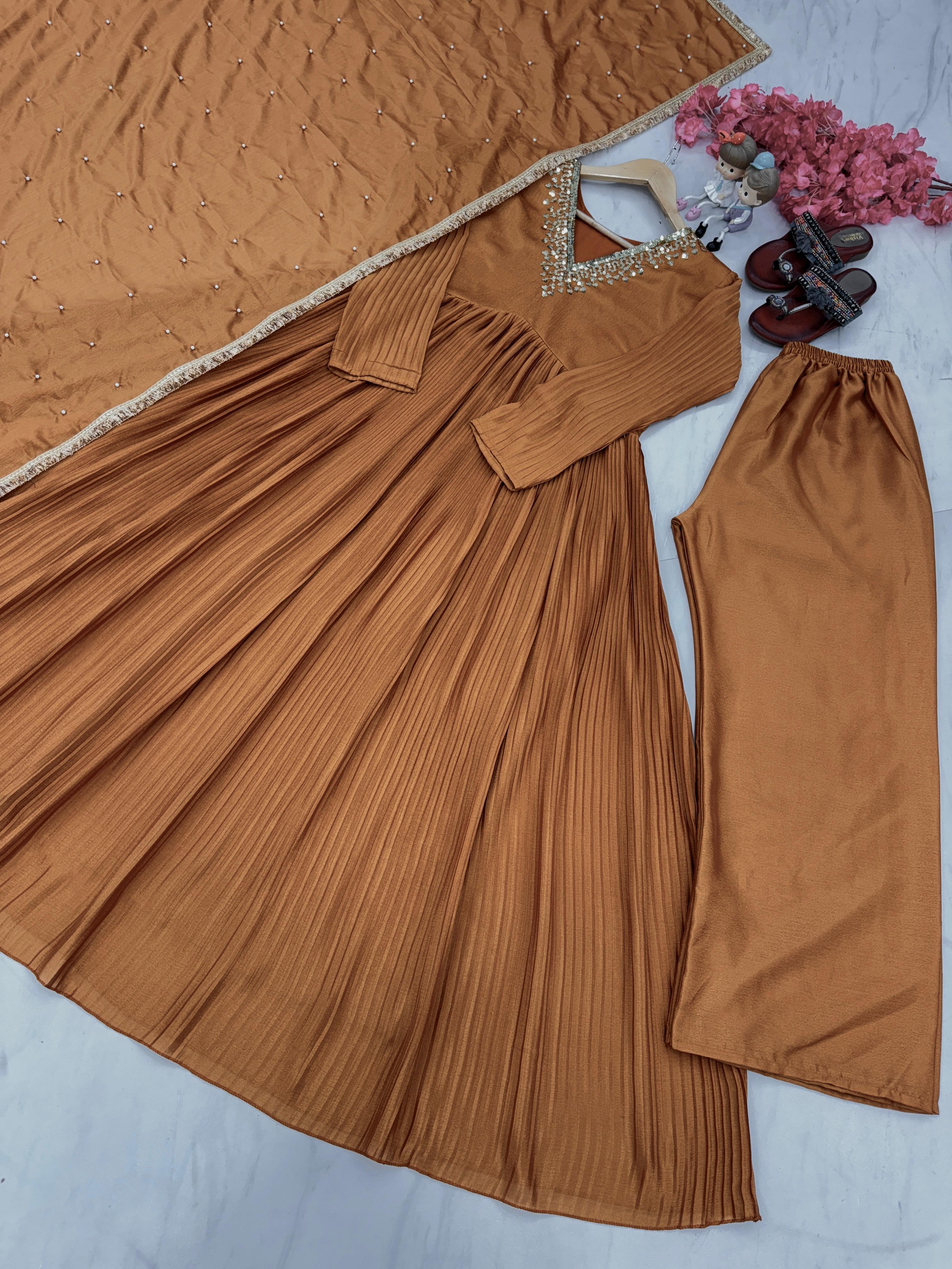 🧚‍♀️ PREMIUM DESIGNER READYMADE ALIA CUT GOWN & PLAZZO COLLECTIONS👜